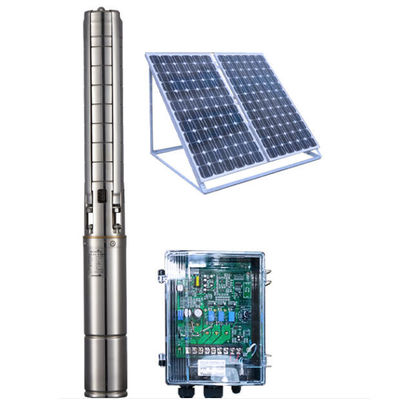 1 tot 28 Cube H 4 inch DC Deep Well Solar Powered BLDC Water Pump voor irrigatie