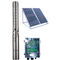 1 tot 28 Cube H 4 inch DC Deep Well Solar Powered BLDC Water Pump voor irrigatie
