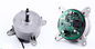 Het koelen van Motor 12v 24V van de Asstroomgelijkstroom Brushless Ventilator met Gebouwd in Controlemechanisme